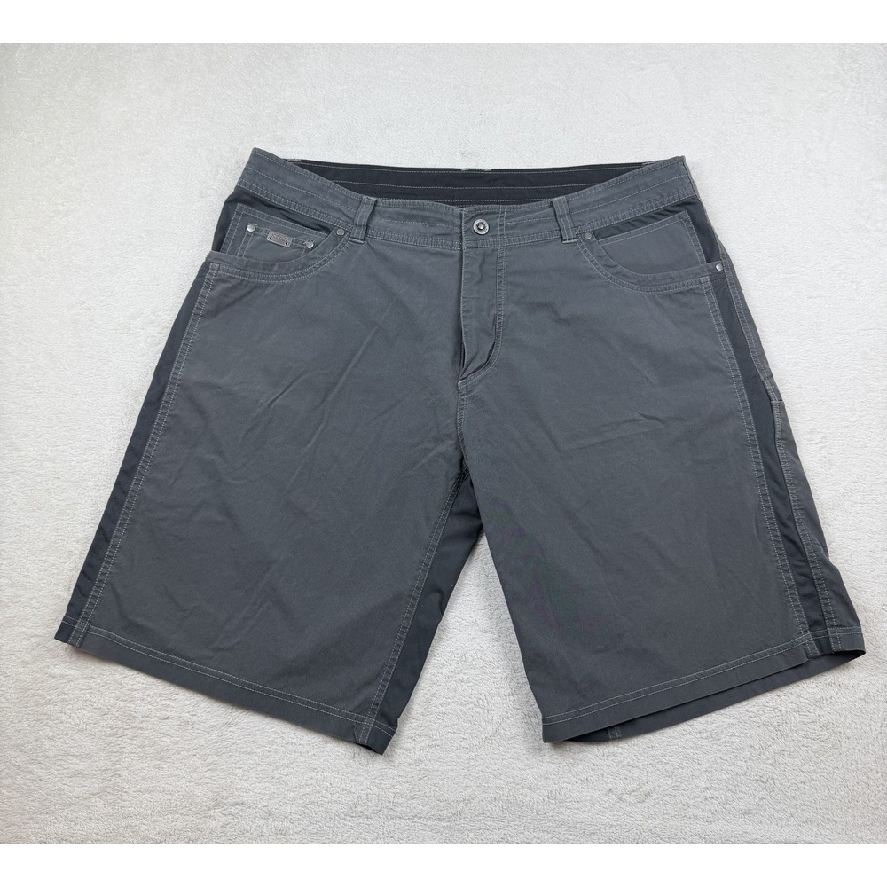 Kuhl Shorts Men 40 Gray Radikl Patent‎ Pending Hiking Outdoors Trail Utility